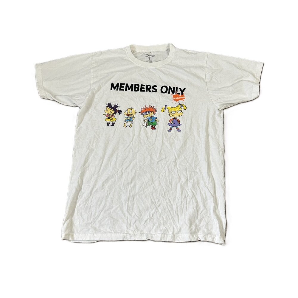 Members Only Rugrats T Shirt Men's XXL White